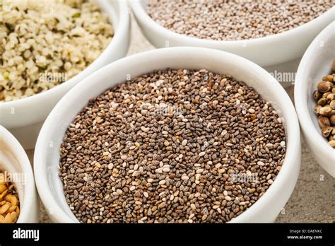 Chia Seed Texture Hi Res Stock Photography And Images Alamy