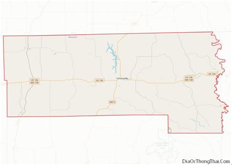 Map Of Putnam County Missouri Địa Ốc Thông Thái