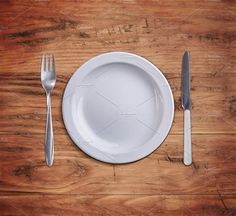 Empty Plate High Quality Food Images Creative Market