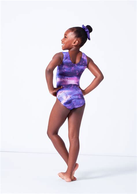 Alegra Girls Twilight Sleeveless Gymnastics Leotard Move Dance