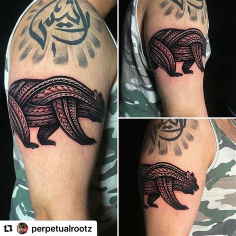 11 Tribal Bear Tattoo Ideas That Will Blow Your Mind