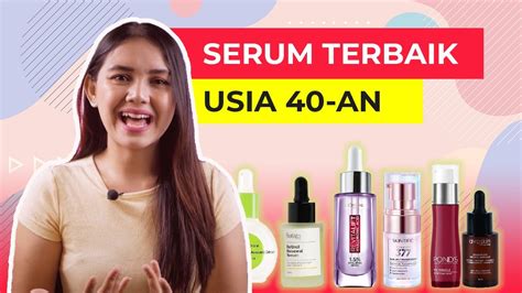 10 Serum Wajah Terbaik Untuk Usia 40 An Serum Anti Flek Hitam And Anti