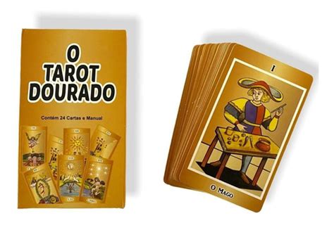 Tarot Marselha O Tar Dourado Cartas Manual Tam Grande