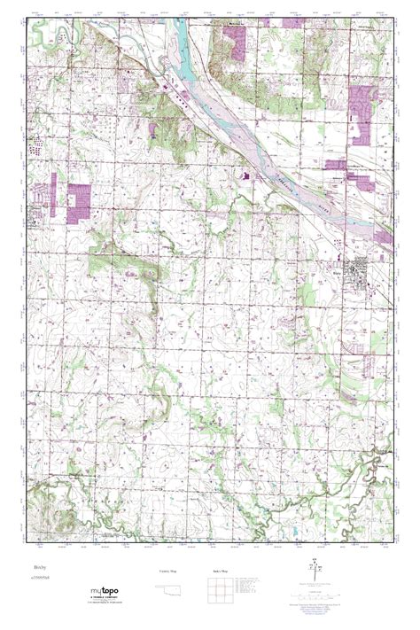 Mytopo Bixby Oklahoma Usgs Quad Topo Map