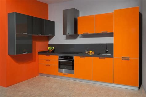 Кухня модерн orange (75 фото) - красивые картинки и HD фото