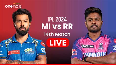 Ipl 2024 Mi Vs Rr राजस्थान रॉयल्स ने मुंबई इंडियंस को 6 विकेट से दी