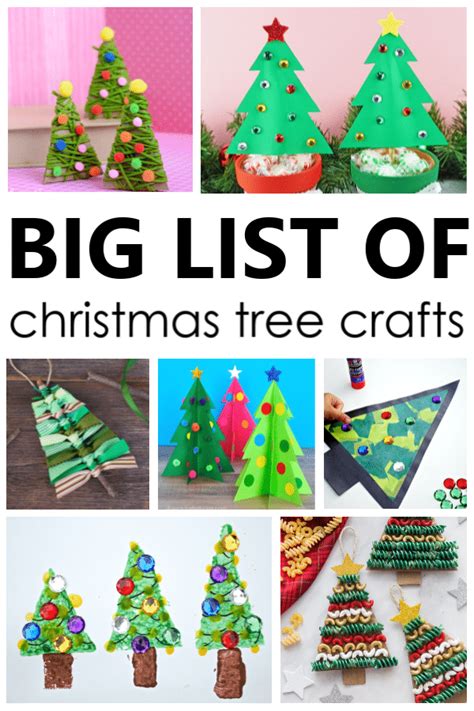 BIG List of Christmas Tree Crafts for Kids - Fantastic Fun & Learning