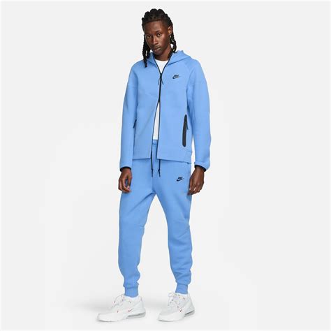 Pantalon Survêtement Nike Techfleece Bleu Ciel Sur Foot Fr