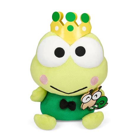 Hello Kitty And Friends Keroppi With Crown Phunny Plush - Retro Force ...