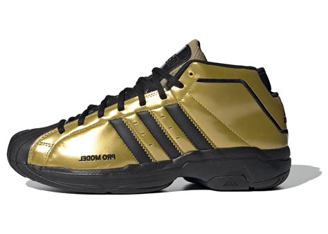 Adidas Pro Model 2g Gold Metallic