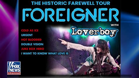 Foreigner Announces Farewell Tour Performs Live Medley On Fox