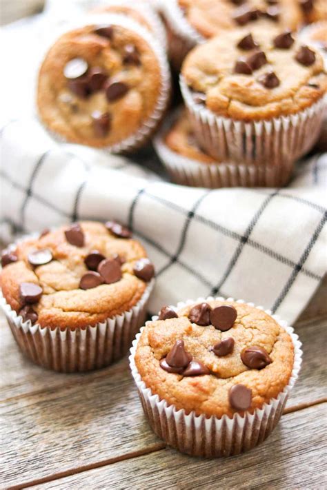 Gluten Free Banana Chocolate Chip Muffins