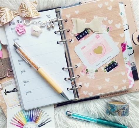 Comment Organiser Et Customiser Son Agenda Id Es Diy Customiser