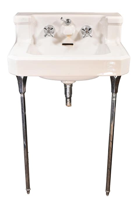 Standard Companion China Console Sink — Architectural Antiques