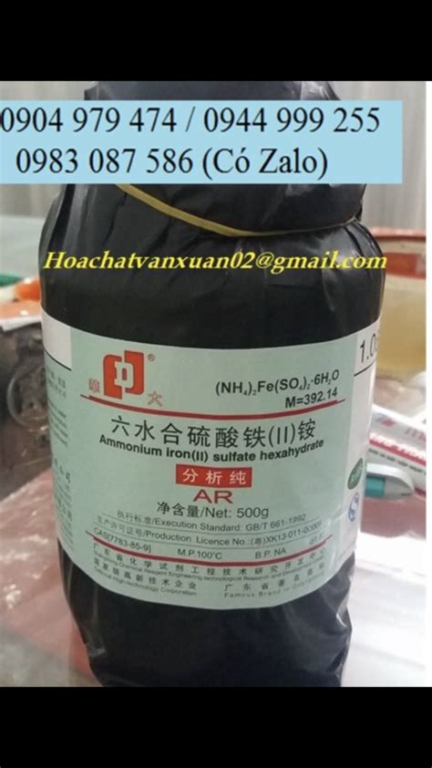 Ammonium Iron Ii Sulfate Mu I Mohr Nh Fe So Jhd S N U