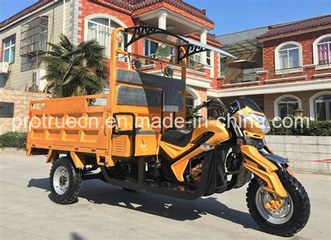 Ton Heavy Loader Gasoline Three Wheel Motorcycle For Cargo China