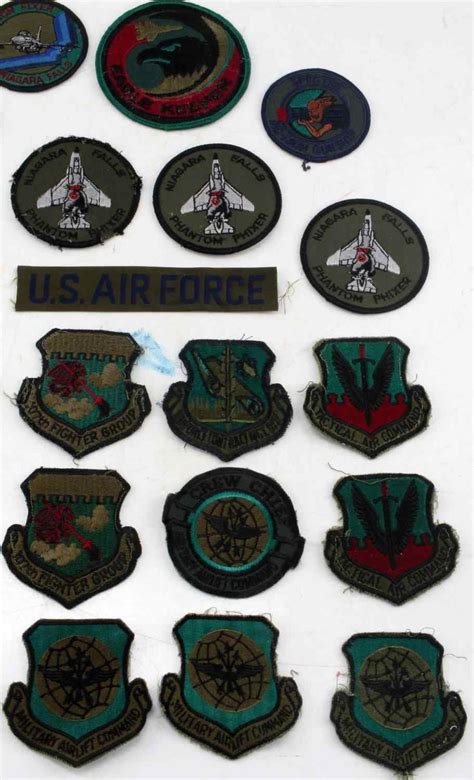 Lot Of Vietnam War Era Us Air Force Patches