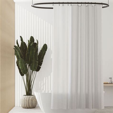 Maytex R Mildew Resistant Weighted Shower Curtain Liner