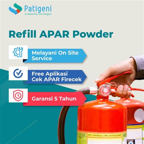 Jual Jasa Refill Isi Ulang Tabung APAR ABC Powder Bergaransi 5 Tahun