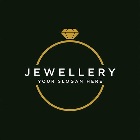 Luxury Vintage Jewelry Logo Template Design With Creative Idea With