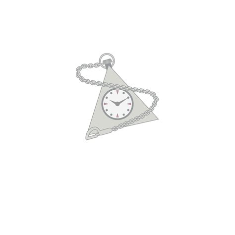 Pocket Watch Chain Classic Aesthetic Necklace Collection Set 15133213 Png