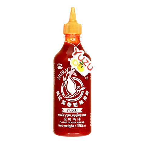 Flying Goose Sriracha Yuzu Chilli Sauce 455ml Starry Kent