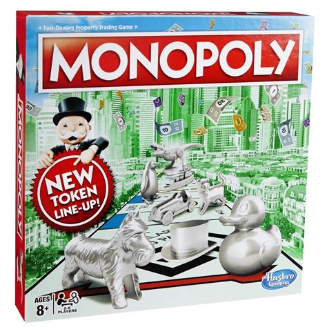 Настольная игра «Классическая монополия» — Настольные игры — Hasbro