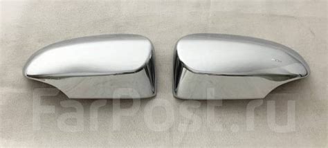 Хромированные накладки на боковые зеркала Toyota Vitz 2010-2016 130 ...