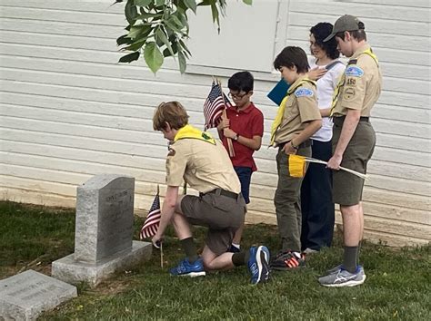 Scouts Honor Veterans For Memorial Day Annandale Today