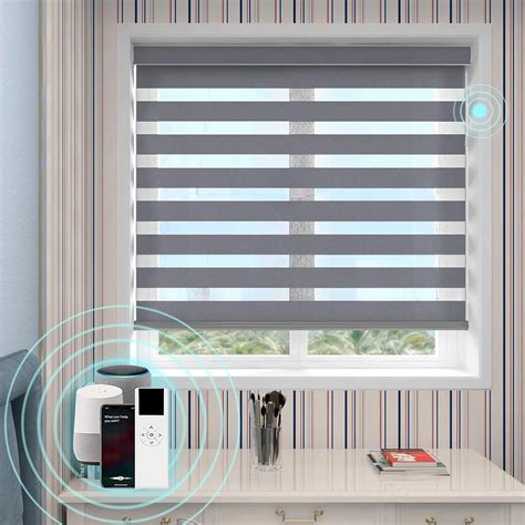 HiLADUO Motorized Zebra Blinds Zigbee Compatibility