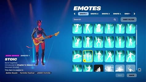 Fortnite Stoic Emote 1 Hour Dance Icon Series Youtube