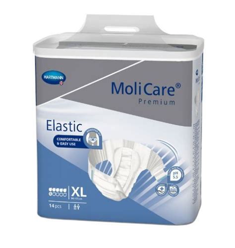 Molicare Premium Elastic 6d Extra Large 140 175cm 2786ml 4x14s