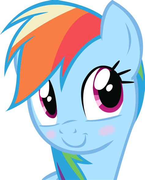 97372 Safe Artist Emkay Mlp Character Rainbow Dash Blushing Cute