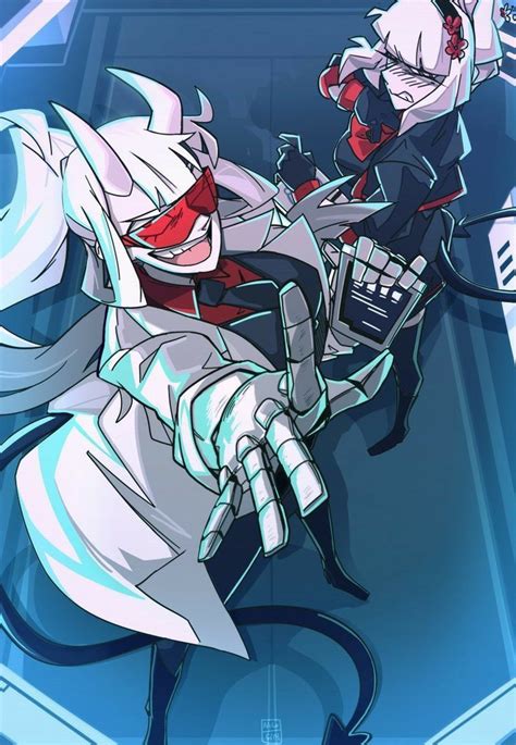 pin  magnus  helltaker marvel spiderman art cute anime character