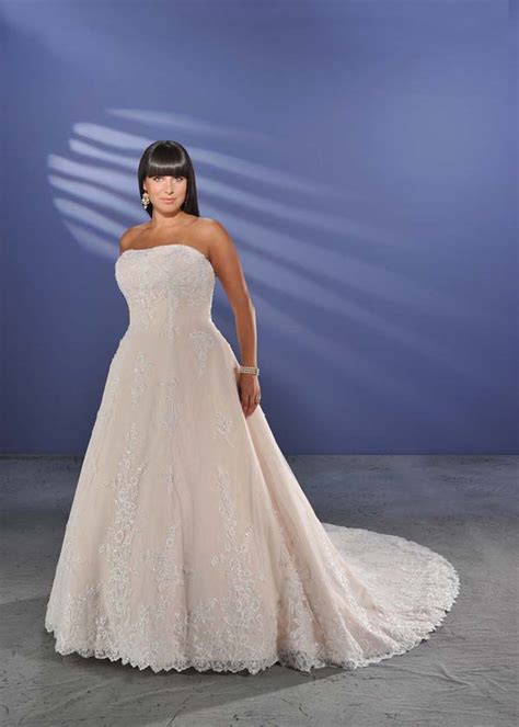 Strapless Plus Size Bridal Dresses Darius Cordell Fashion Ltd