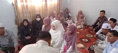 Prosesi Akad Nikah Di Meurah Dua Ini Pesan Kepala Kua Stis Ummul Ayman