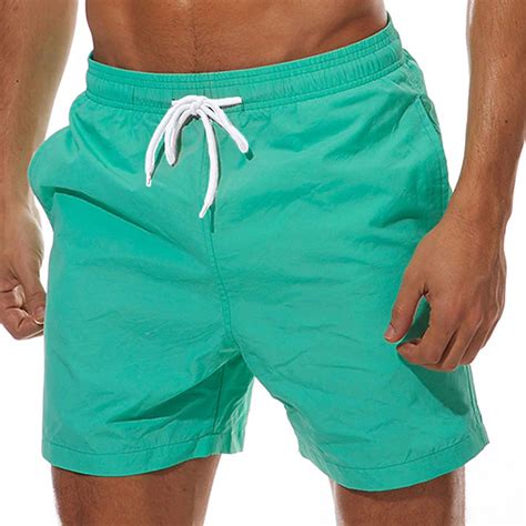 Men S Board Shorts Swim Shorts Swim Trunks Summer Shorts Beach Shorts Pocket Drawstring With