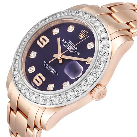 Rolex Pearlmaster Rose Gold 86285 Stock 32308 Swisswatchexpo