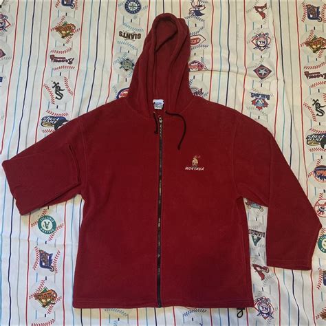 Rocky Mountain Men S Red And White Sweatshirt Depop