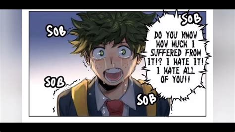 Bakudeku Comic Quirkless Deku Au Part Youtube