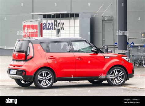 HAVIROV CZECH REPUBLIC MARCH 3 2023 Kia Soul CRDi Crossover Car In