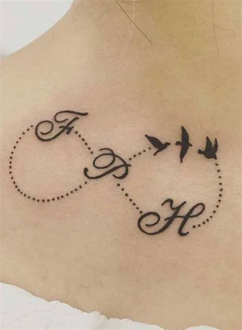 Infinity Tattoos With Feathers Initials Meaning Best Of