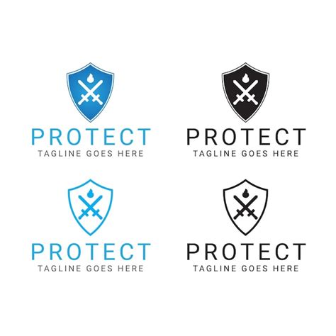 Premium Vector Protect Logo Design Template