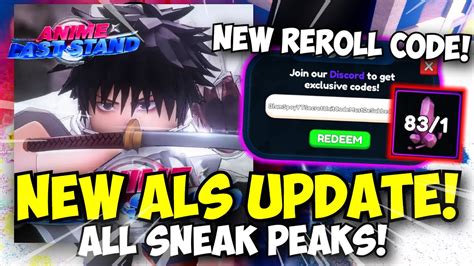 New Reroll Code Anime Last Stand New Update 2 Leaks YUTA YouTube