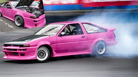 4AGクラス日本1のAE86トレノ AE86 Drift Champions Cup AE86日本一決定戦 2024Cars and