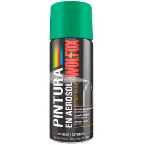 Pintura En Spray Verde Bosque 300ml Wolfox WF0689