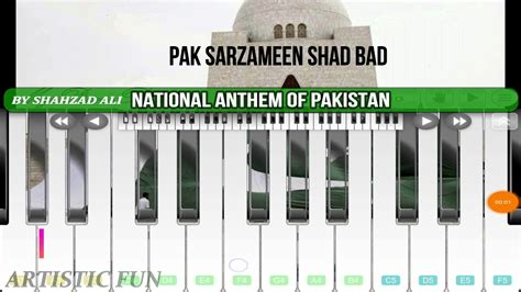 Pak Sarzameen Shad Baad National Anthem Of Pakistan Piano Cover