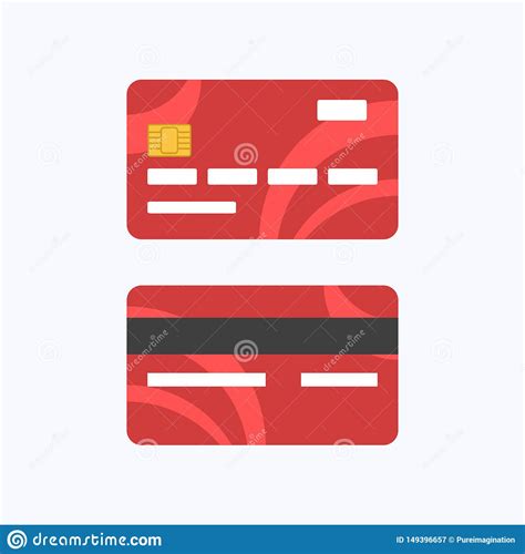 D Bit Ou Paiement Par Carte De Cr Dit Illustration De Vecteur