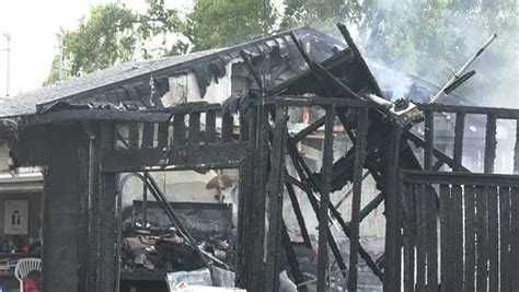 Forest Lawn Fire Destroys Garage Damages 2 Homes Ctv News