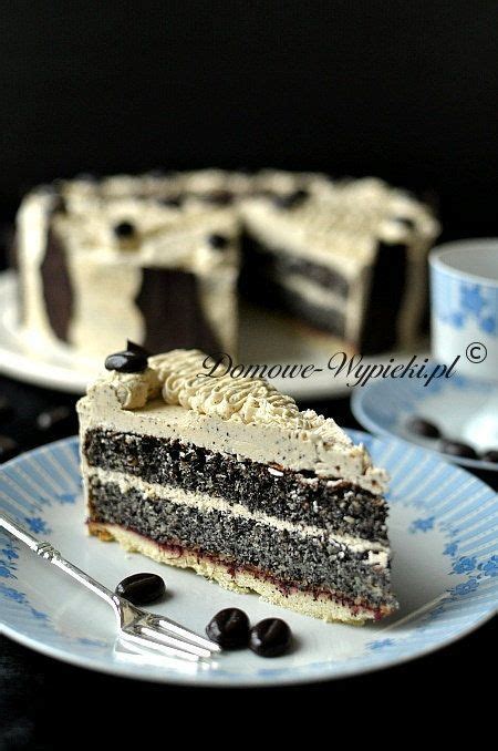 Tort Makowy Z Mas Kawow No Bake Desserts Delicious Desserts Yummy